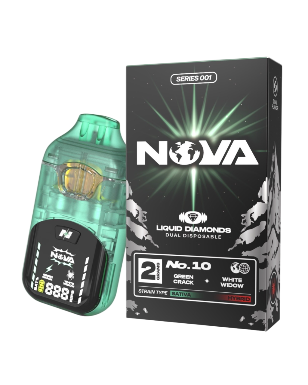 nova liquid diamonds disposable