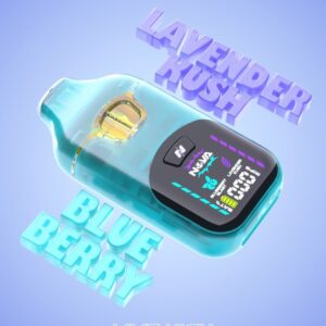 nova blueberry blast + lavender kush