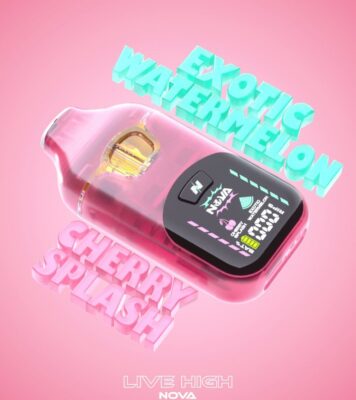 nova cherry splash + exotic watermelon
