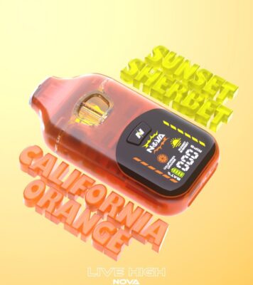 nova california orange + sunset sherbet