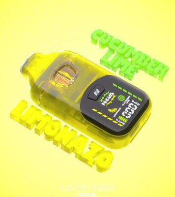 nova limonazo + cucumber lime